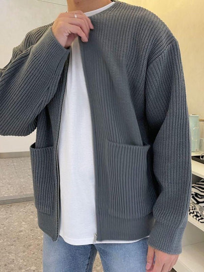 Ribbed Open-Front Cardigan | Minimalist Design | Comfortable and Stylish