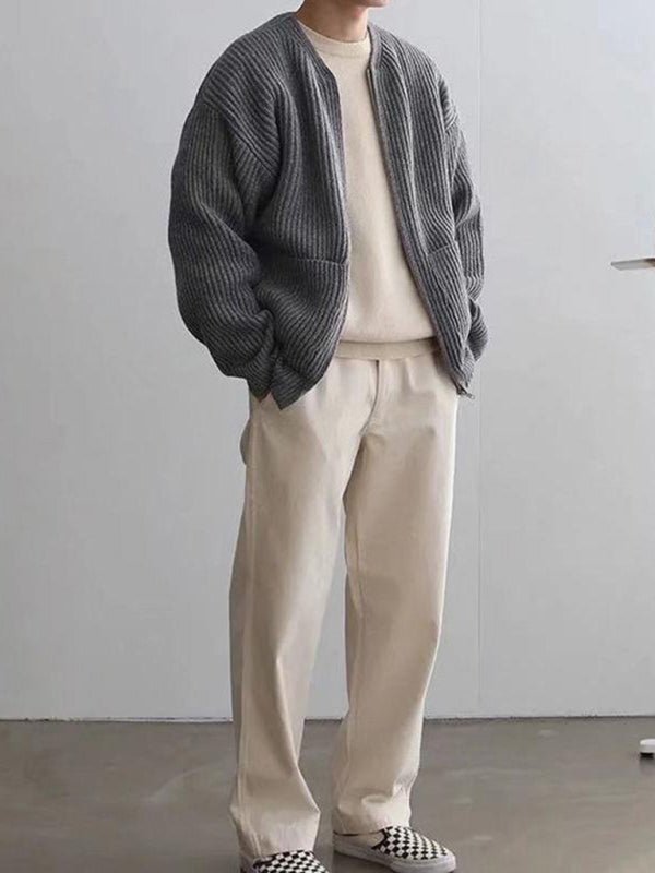 Ribbed Open-Front Cardigan | Minimalist Design | Comfortable and Stylish