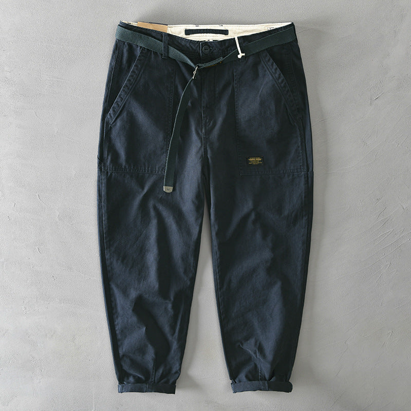 Men’s Drawstring Utility Shorts | Relaxed Fit Twill Shorts | Everyday Streetwear Bottoms