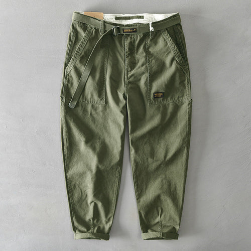 Men’s Drawstring Utility Shorts | Relaxed Fit Twill Shorts | Everyday Streetwear Bottoms