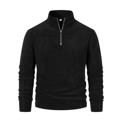 Quarter-Zip Fleece Pullover | Lightweight Layering Top | Casual Fall Essential
