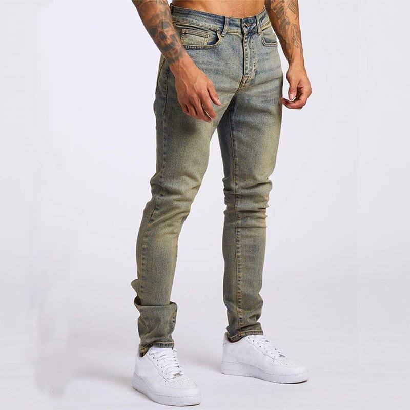 Men's Skinny Fit Jeans | Stretch Denim Light Wash | Modern Everyday Denim Canada