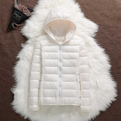 Lightweight Hooded Puffer Jacket | Quilted Insulation | Packable Warmth