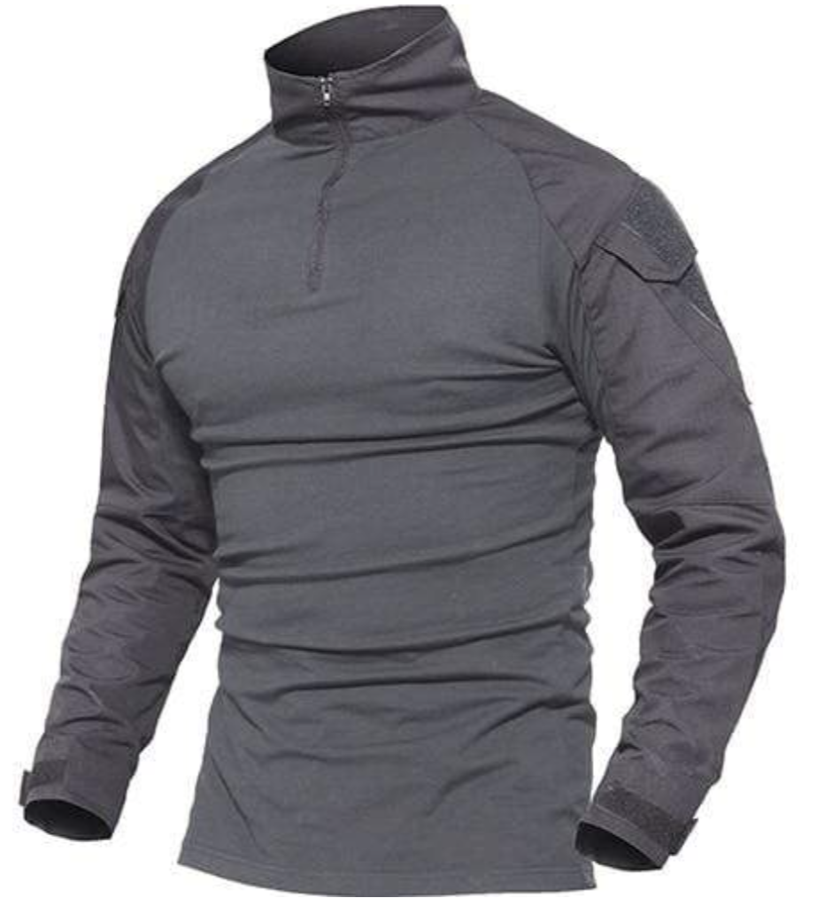 Men’s Tactical Quarter-Zip Pullover | Lightweight Training Top | Outdoor Activewear