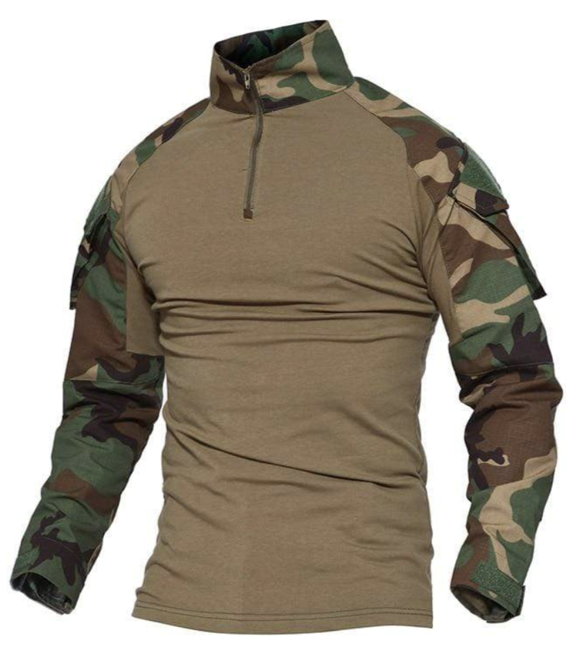 Men’s Tactical Quarter-Zip Pullover | Lightweight Training Top | Outdoor Activewear