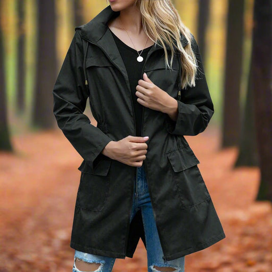 Hooded Raincoat | Water-Resistant | Lightweight and Stylish