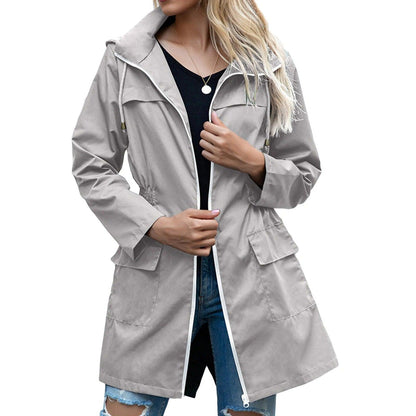 Hooded Raincoat | Water-Resistant | Lightweight and Stylish