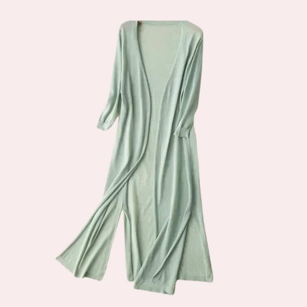 Lightweight Drape Cardigan | Open-Front Design | Soft Modal Blend | Elegant Everyday Layer