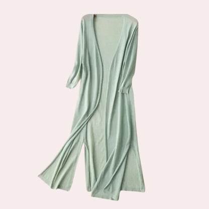 Lightweight Drape Cardigan | Open-Front Design | Soft Modal Blend | Elegant Everyday Layer