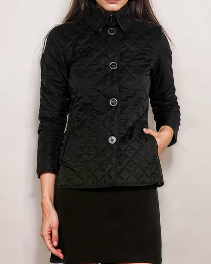 Quilted Lightweight Jacket | Tailored Fit | Transitional Layer