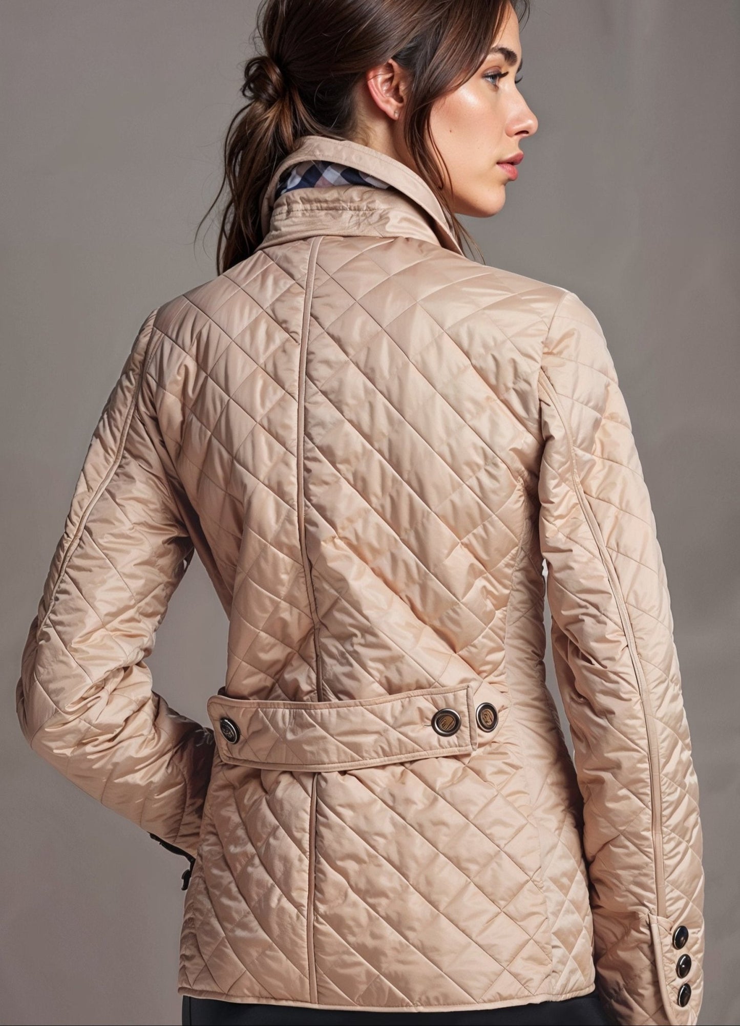 Quilted Lightweight Jacket | Tailored Fit | Transitional Layer