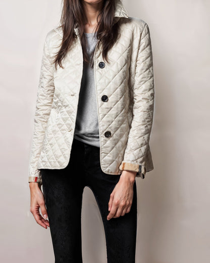 Quilted Lightweight Jacket | Tailored Fit | Transitional Layer
