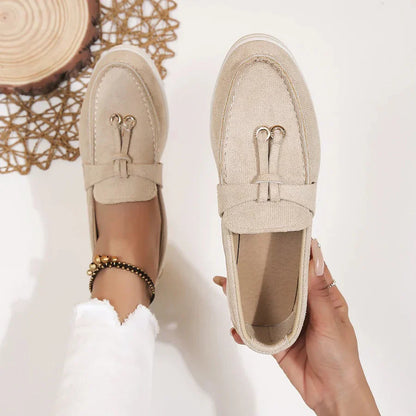 Slip-On Loafers | Textured Microsuede | Everyday Comfort Sole