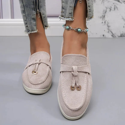 Slip-On Loafers | Textured Microsuede | Everyday Comfort Sole