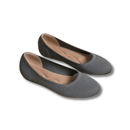 Stretch Knit Ballet Flats | Cushioned Everyday Slip-On | Lightweight Comfort Shoes Canada