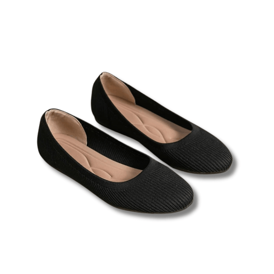 Stretch Knit Ballet Flats | Cushioned Everyday Slip-On | Lightweight Comfort Shoes Canada
