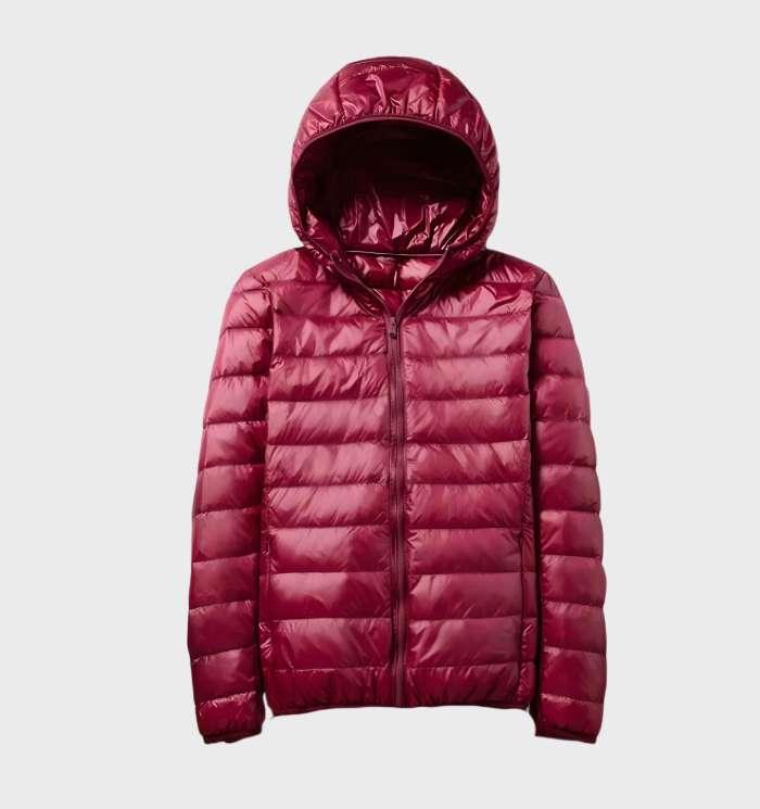Lightweight Hooded Puffer Jacket | Packable Design | Winter Warmth | Casual Everyday Wear