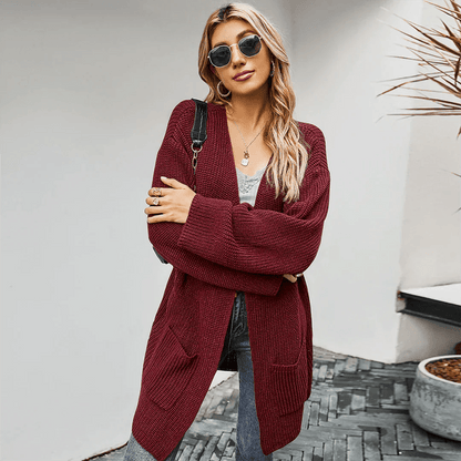 Open-Front Knit Cardigan | Soft & Cozy | Versatile Layering Piece | Casual Wear
