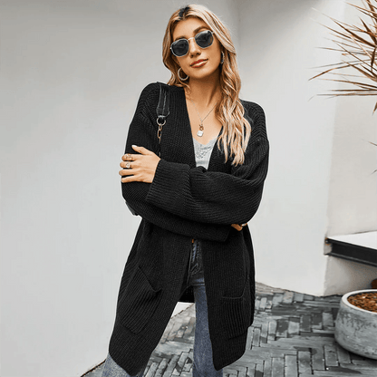 Open-Front Knit Cardigan | Soft & Cozy | Versatile Layering Piece | Casual Wear