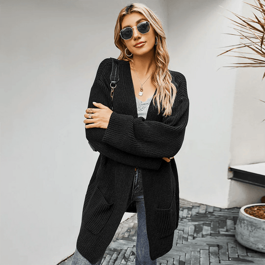 Open-Front Knit Cardigan | Soft & Cozy | Versatile Layering Piece | Casual Wear