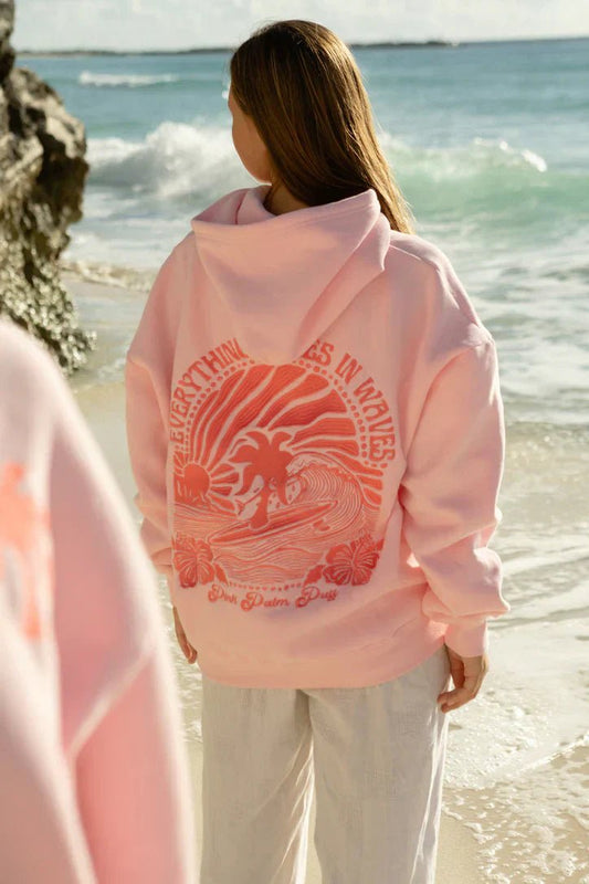 Oversized Graphic Hoodie | Drop Shoulder Fit | Cotton-Blend Fleece