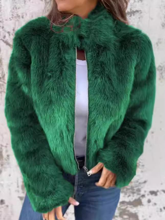 Plush Zip Jacket | Soft Touch | Cozy Cold-Season Layer
