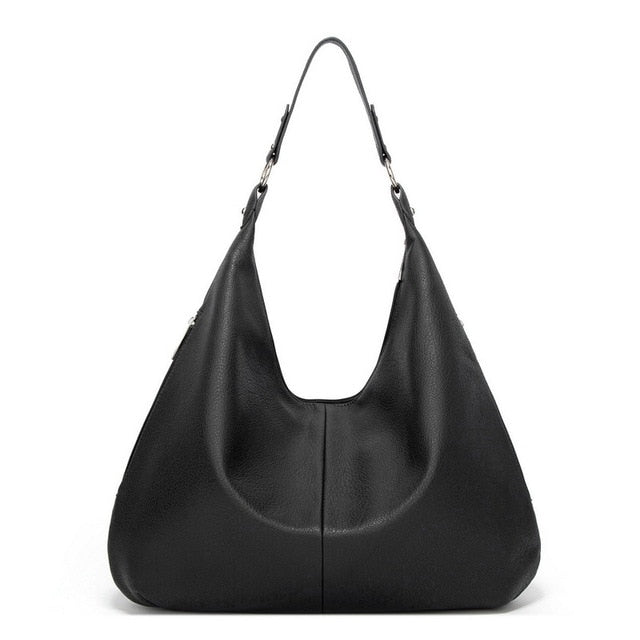 Oversized Shoulder Bag | Slouchy Hobo Shape | Soft Everyday Carryall