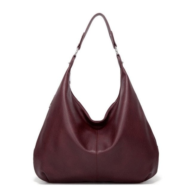 Oversized Shoulder Bag | Slouchy Hobo Shape | Soft Everyday Carryall