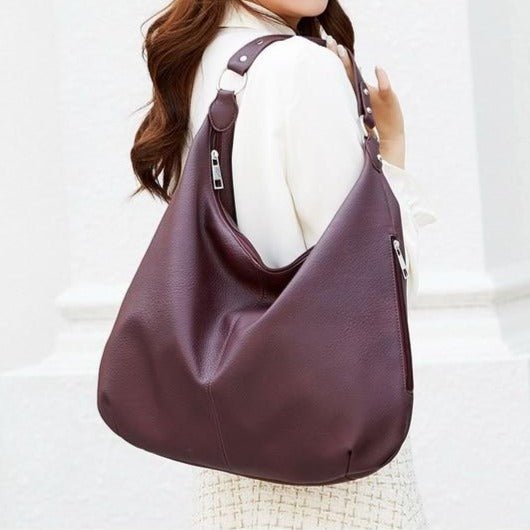 Oversized Shoulder Bag | Slouchy Hobo Shape | Soft Everyday Carryall