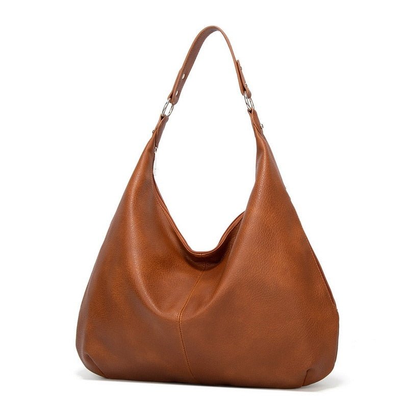 Oversized Shoulder Bag | Slouchy Hobo Shape | Soft Everyday Carryall