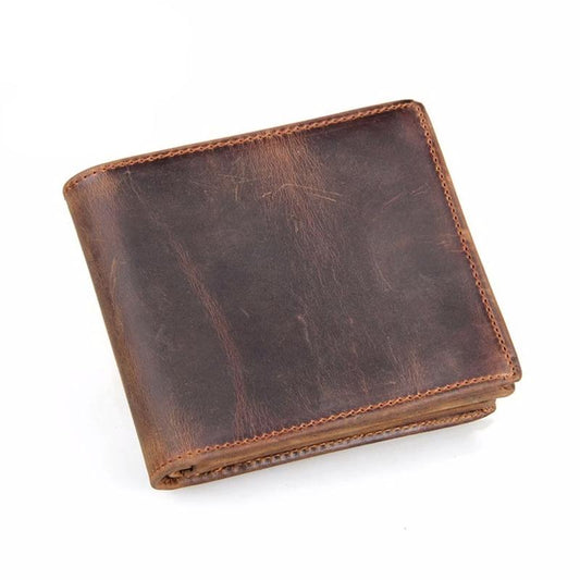 Men’s Vintage Leather Wallet | Bifold with Multiple Card Slots | Everyday Accessory Canada