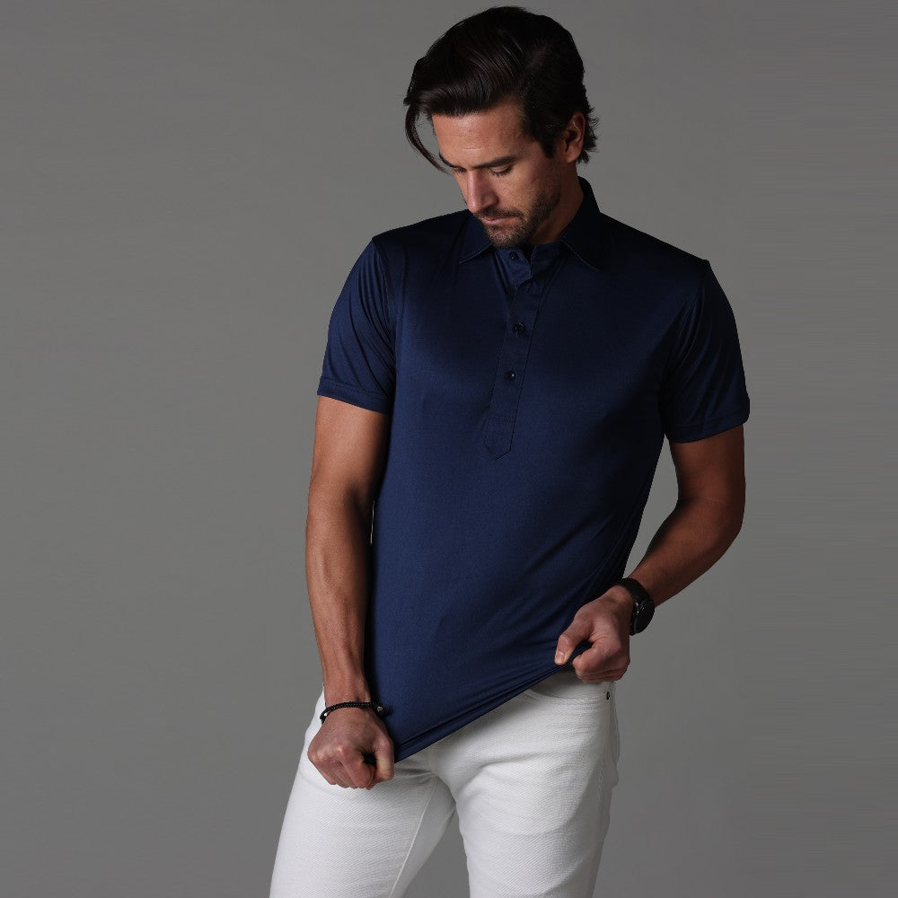 Men’s Stretch Polo Shirt | Short Sleeve | Classic Fit Performance Top