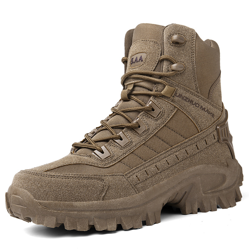 Men’s Tactical Combat Boots | Rugged High Ankle Design | All-Terrain Grip