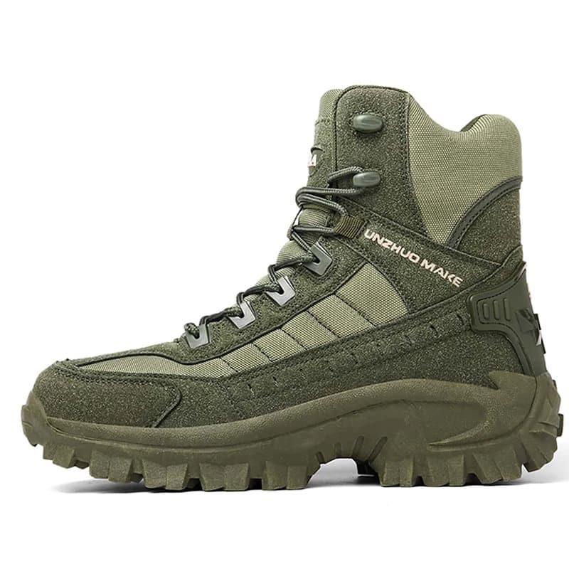 Men’s Tactical Combat Boots | Rugged High Ankle Design | All-Terrain Grip