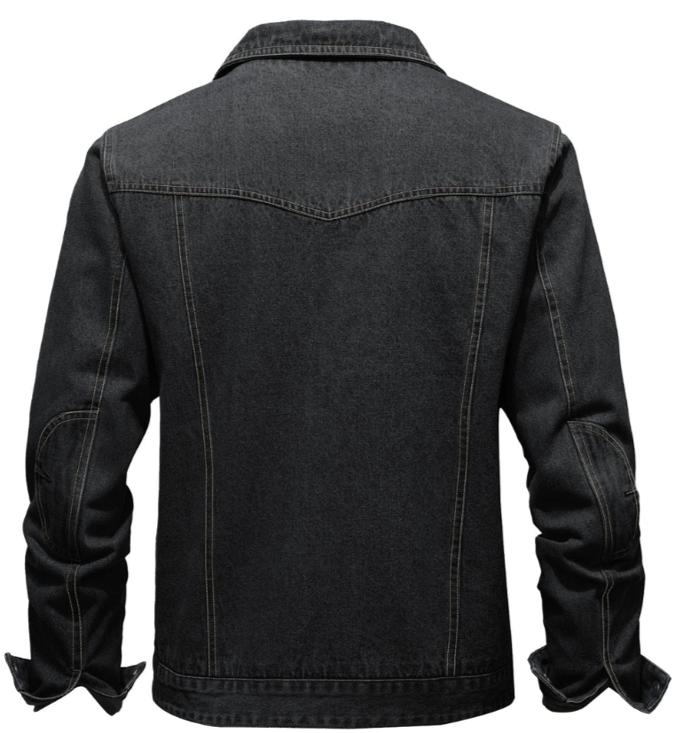 Sherpa-Lined Denim Jacket | Warm Flannel Interior | Classic Trucker Style