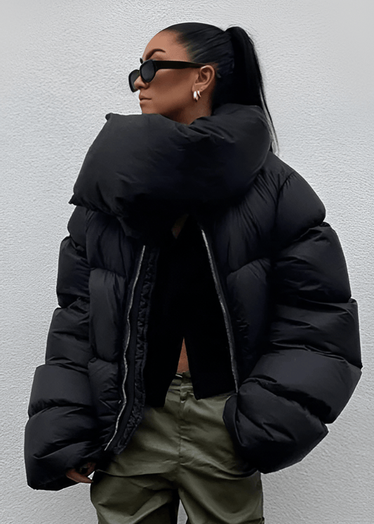 Oversized Puffer Jacket | Ultra-Warm Quilted Design | Water-Resistant | Winter Essential