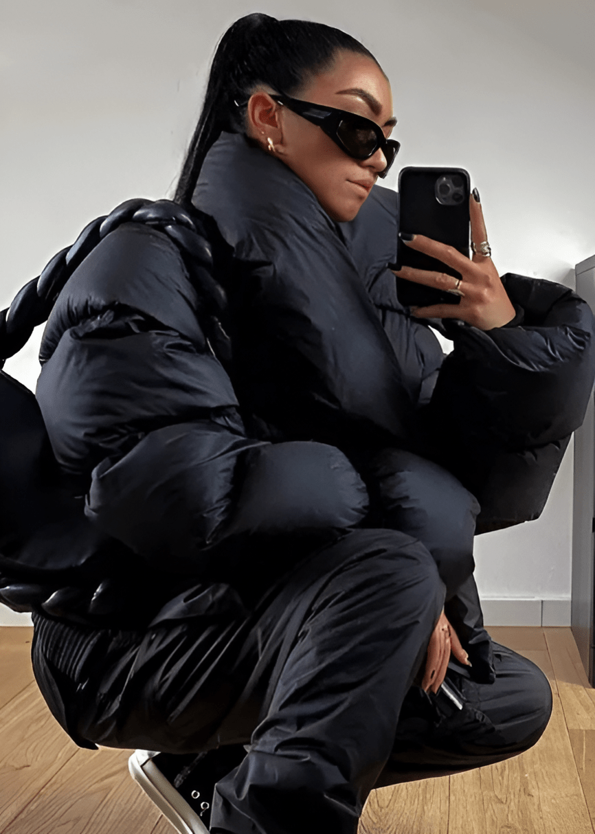 Oversized Puffer Jacket | Ultra-Warm Quilted Design | Water-Resistant | Winter Essential