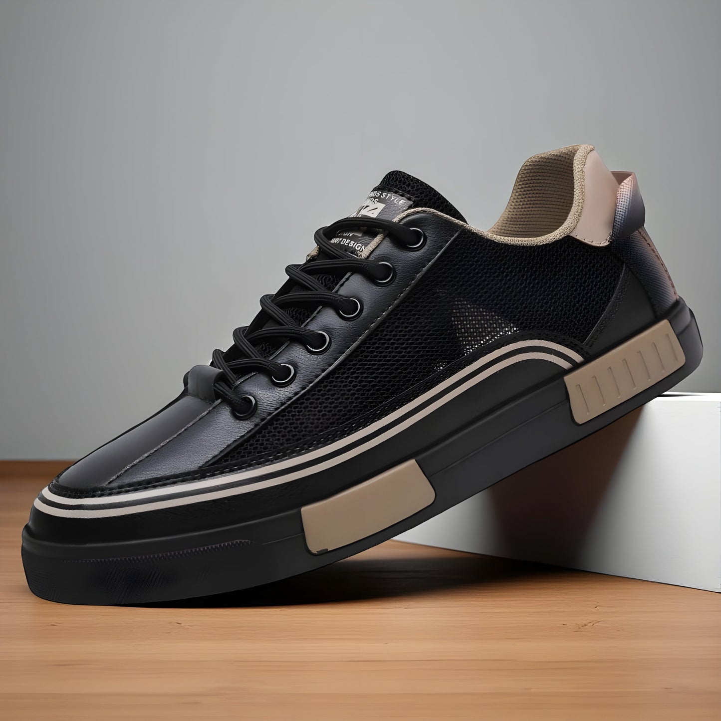 Men’s Knit Mesh Sneakers | Lightweight Comfort Sole | Street Style Runners