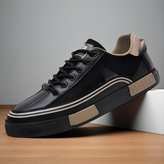 Men’s Knit Mesh Sneakers | Lightweight Comfort Sole | Street Style Runners