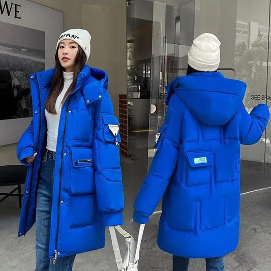 Oversized Puffer Coat | Ultra-Warm Hooded Design | Windproof Polyester | Winter Essential