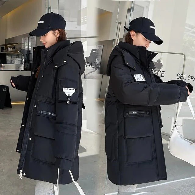 Oversized Puffer Coat | Ultra-Warm Hooded Design | Windproof Polyester | Winter Essential