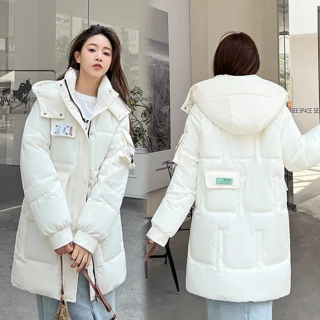 Oversized Puffer Coat | Ultra-Warm Hooded Design | Windproof Polyester | Winter Essential