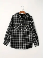 Plaid Shacket with Faux Shearling Collar | Cozy Layer | Casual Fall Essential