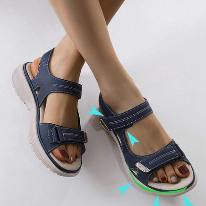 Orthopedic Walking Sandals | Arch Support | Adjustable Velcro Straps