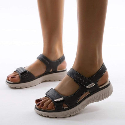 Orthopedic Walking Sandals | Arch Support | Adjustable Velcro Straps